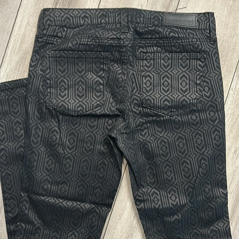 Big Star Alex Skinny jeans size 27 patterned embossed